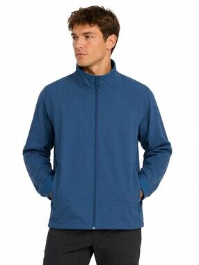 Arc'teryx Men's Blue Softshell Jacket Full Zip Performance Outdoor Jacket -XL
